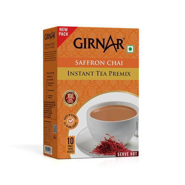 Girnar - Instant Premix Saffron Chai - 10 Sachets